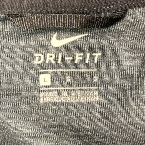 Nike Hoodie Men’s Black Basketball Hooded Full Zip Pockets Casual Lightweight L - Picture 4 of 8